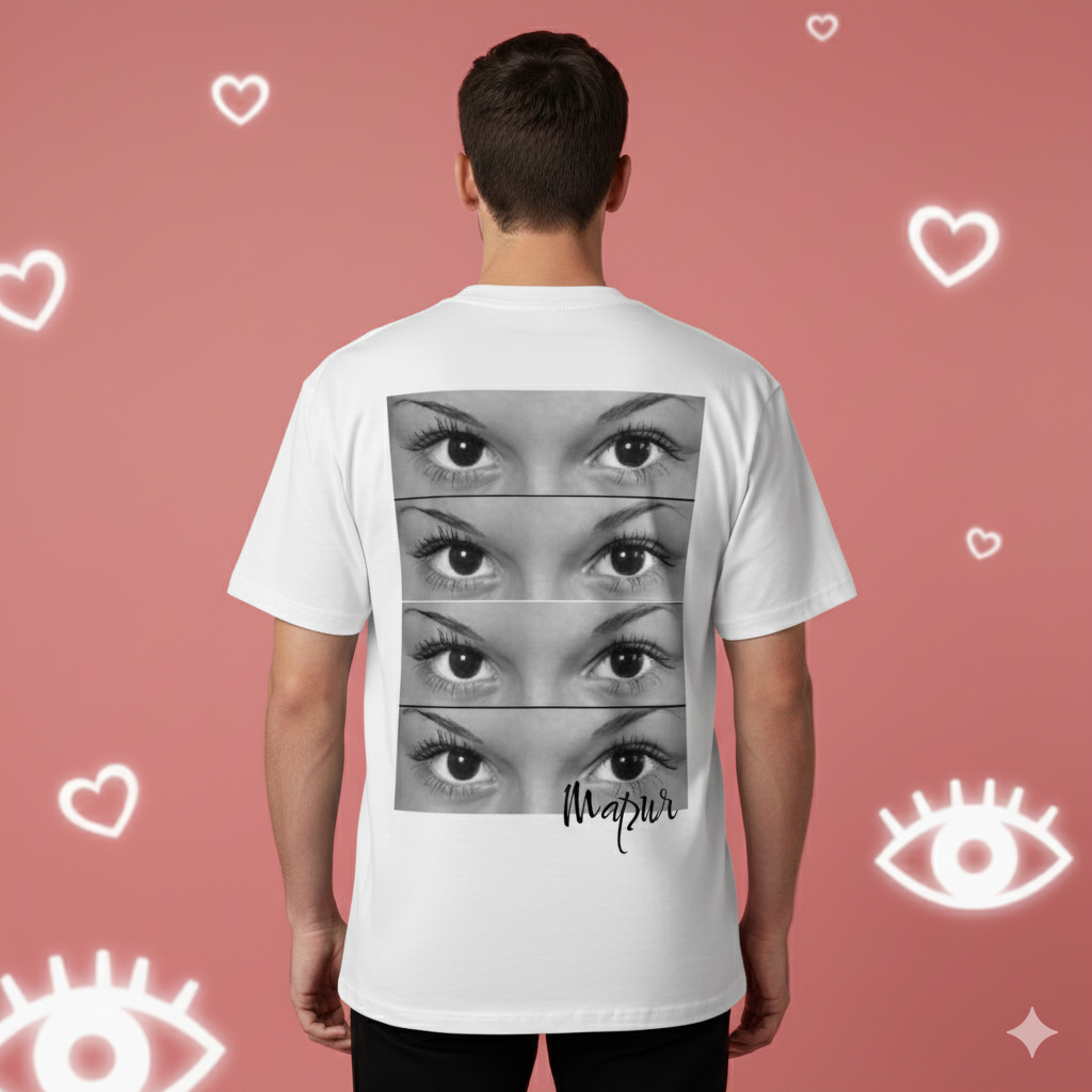 Eyeloveyou – Персонализирана тениска с очи и име